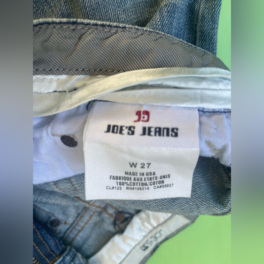 LOW RISE JOE’S VINTAGE DISTRESSED JEANS Bootcut NEW WITHOUT THE TAGS SIZE 27 - Picture 16 of 16
